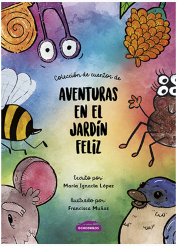 Aventuras en el jardín feliz — Libro infantil sobre naturaleza